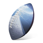 UFO Pyramid Print Rugby Ball