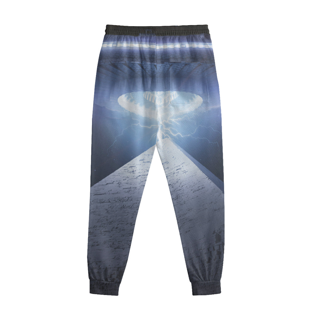 UFO Pyramid Print Sweatpants