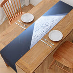 UFO Pyramid Print Table Runner