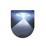 UFO Pyramid Print Toilet Lid Cover