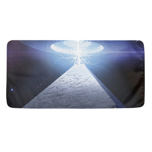 UFO Pyramid Print Towel