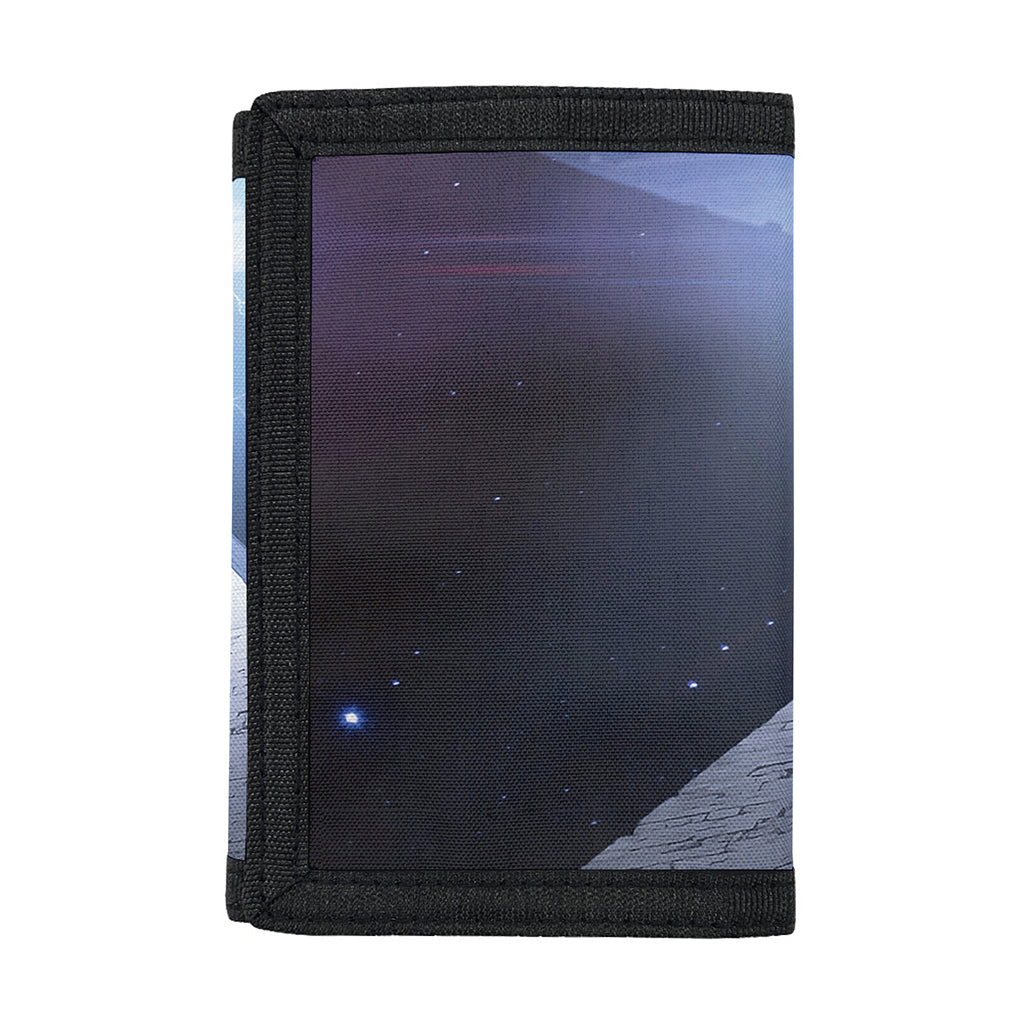 UFO Pyramid Print Trifold Wallet