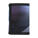 UFO Pyramid Print Trifold Wallet