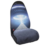 UFO Pyramid Print Waterproof Car Seat Cover
