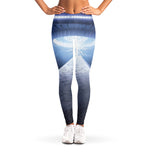 UFO Pyramid Print Women's Leggings