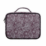 Umber Floral Bohemian Pattern Print Briefcase Bible Bag