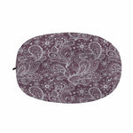 Umber Floral Bohemian Pattern Print Car Side Mirror Covers