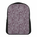 Umber Floral Bohemian Pattern Print Casual Backpack