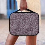 Umber Floral Bohemian Pattern Print Classic Bible Case