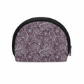 Umber Floral Bohemian Pattern Print Coin Purse