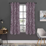 Umber Floral Bohemian Pattern Print Curtain