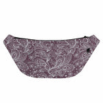 Umber Floral Bohemian Pattern Print Fanny Pack