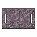 Umber Floral Bohemian Pattern Print Golf Cart Seat Cover