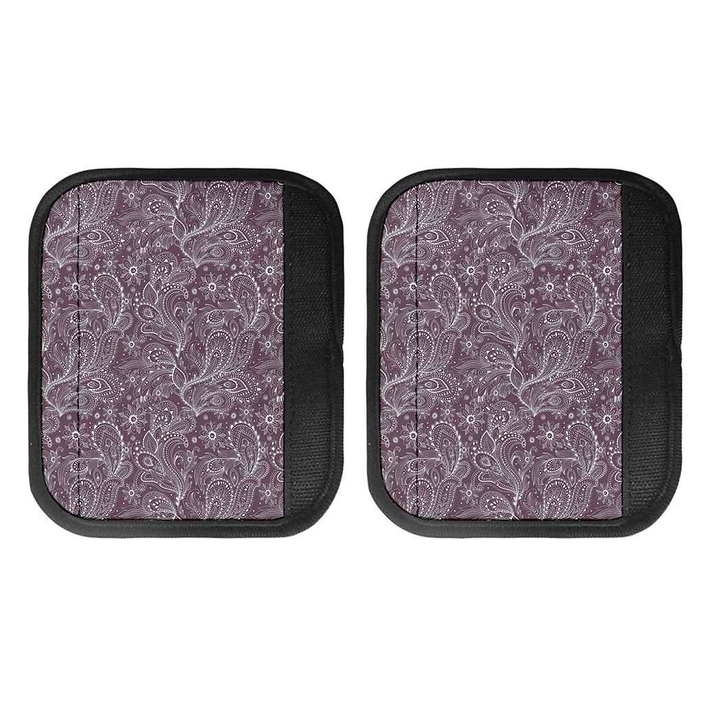 Umber Floral Bohemian Pattern Print Handle Covers