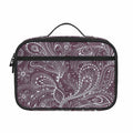 Umber Floral Bohemian Pattern Print Portable Lunch Bag