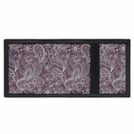 Umber Floral Bohemian Pattern Print Trifold Wallet