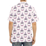 Unicorn Cupcake Pattern Print Aloha Shirt