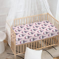 Unicorn Cupcake Pattern Print Baby Crib Sheet