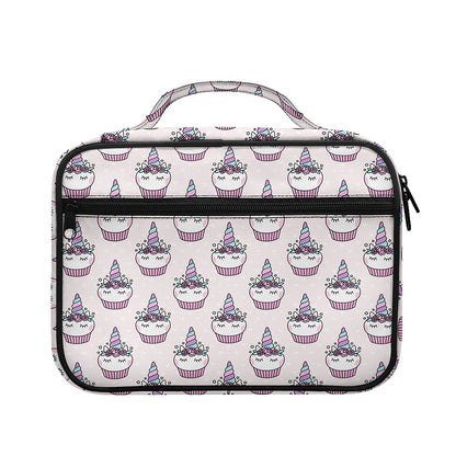 Unicorn Cupcake Pattern Print Briefcase Bible Bag