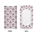 Unicorn Cupcake Pattern Print Changing Pad Cover