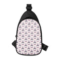 Unicorn Cupcake Pattern Print Sling Bag