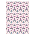 Unicorn Cupcake Pattern Print Curtain