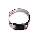 Unicorn Cupcake Pattern Print Dog Collar