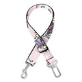 Unicorn Cupcake Pattern Print Dog Seat Belt