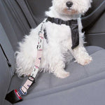 Unicorn Cupcake Pattern Print Dog Seat Belt