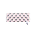 Unicorn Cupcake Pattern Print Extended Mouse Pad