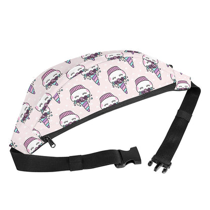 Unicorn Cupcake Pattern Print Fanny Pack