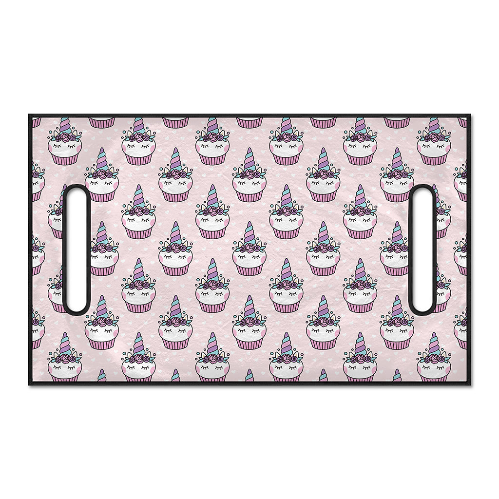 Unicorn Cupcake Pattern Print Golf Cart Seat Cover