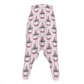 Unicorn Cupcake Pattern Print Hammer Pants