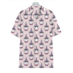 Unicorn Cupcake Pattern Print Hawaiian Shirt