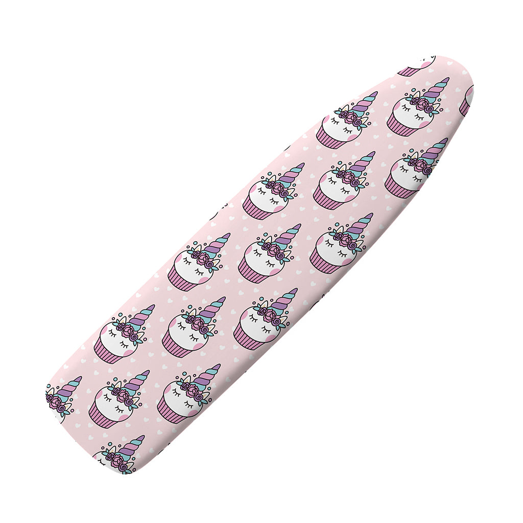 Unicorn Cupcake Pattern Print Ironing Board Cover