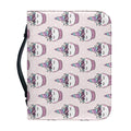 Unicorn Cupcake Pattern Print Leather Bible Cover