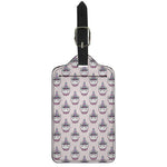 Unicorn Cupcake Pattern Print Luggage Tag