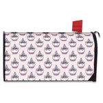 Unicorn Cupcake Pattern Print Mailbox Cover