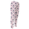 Unicorn Cupcake Pattern Print Men's Compression Pants