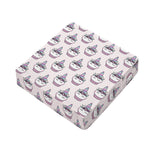 Unicorn Cupcake Pattern Print Outdoor Seat Cushion Cover