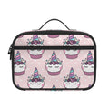 Unicorn Cupcake Pattern Print Portable Lunch Bag