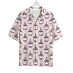 Unicorn Cupcake Pattern Print Rayon Hawaiian Shirt