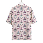 Unicorn Cupcake Pattern Print Rayon Hawaiian Shirt