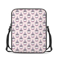 Unicorn Cupcake Pattern Print Rectangular Crossbody Bag