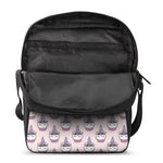 Unicorn Cupcake Pattern Print Rectangular Crossbody Bag