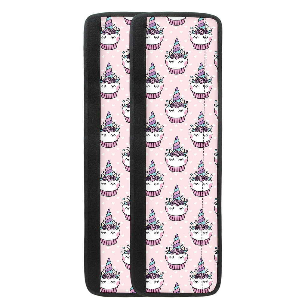 Unicorn Cupcake Pattern Print Refrigerator Handle Covers