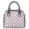 Unicorn Cupcake Pattern Print Shoulder Handbag