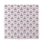 Unicorn Cupcake Pattern Print Silk Bandana