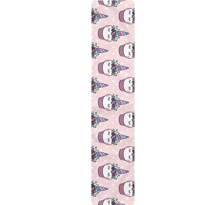 Unicorn Cupcake Pattern Print Table Runner