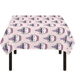 Unicorn Cupcake Pattern Print Tablecloth
